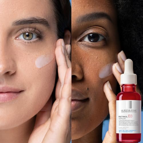 La Roche-Posay Pure Retinol Face Serum with Vitamin B3, Anti Aging Face Serum for Lines, Wrinkles & Premature Sun Damage to Resurface & Hydrate, Suitable for Sensitive Skin, 1.0 Fl. Oz
