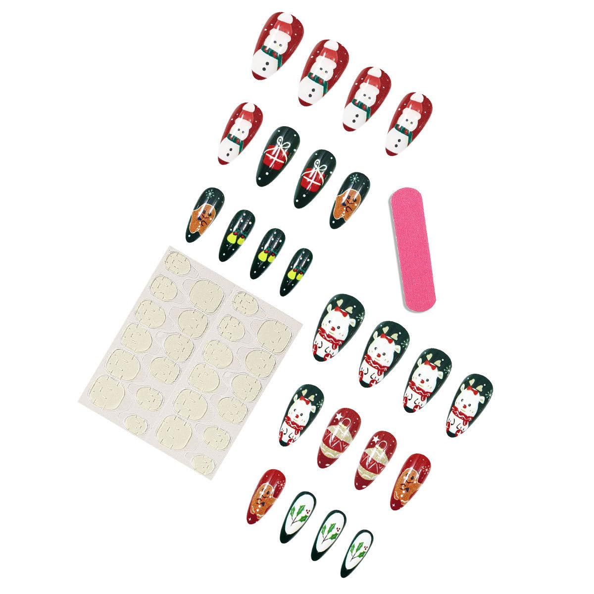 Festive Cheer Nails | Christmas Press-On Nail Set