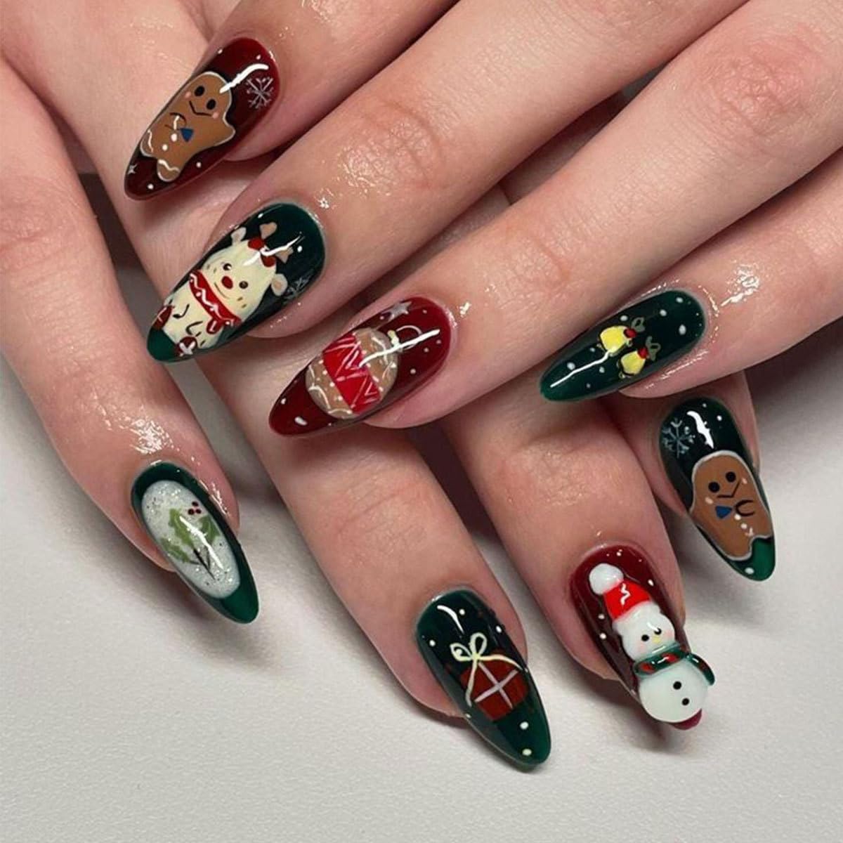 Festive Cheer Nails | Christmas Press-On Nail Set