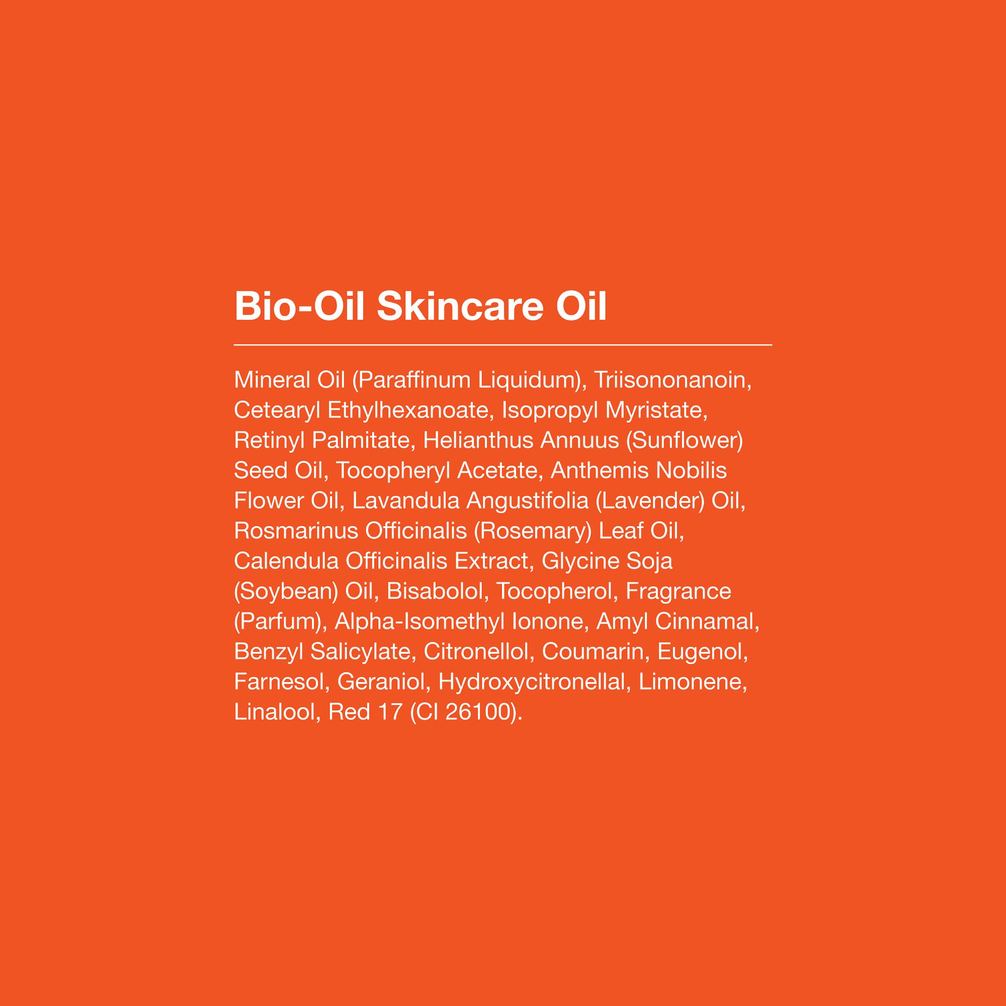 Bio-Oil Skincare Body Oil Serum, Face and Body Moisturizer with Vitamin E & A, for Scars, Stretch Marks, Sensitive Skin, All Skin Types, Dermatologist Recommended, Non-Comedogenic, 2 Oz