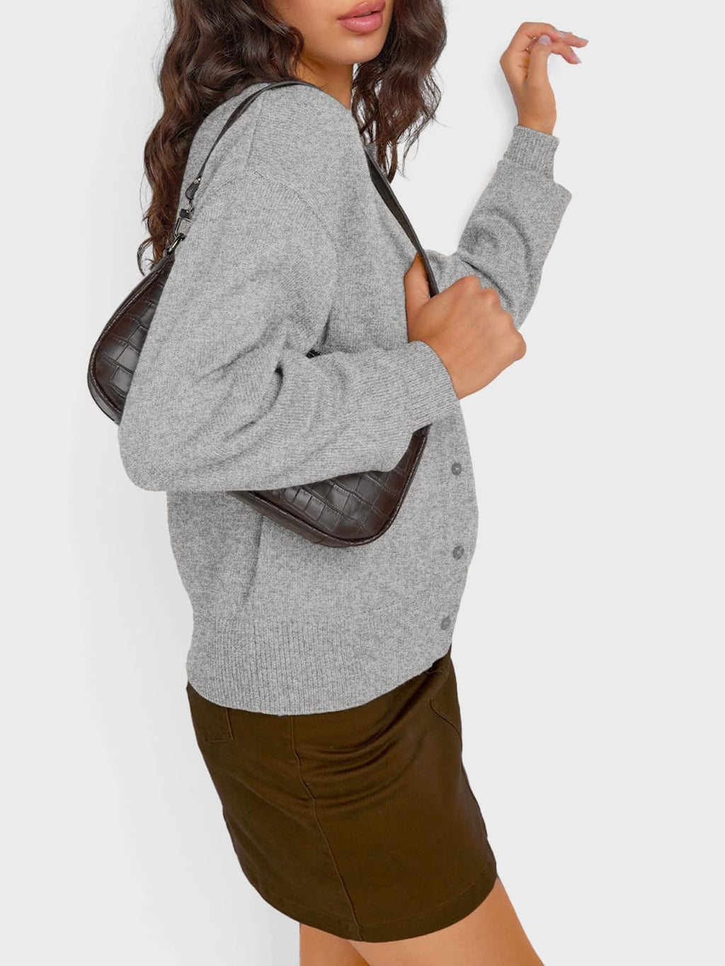 Cropped Knit Cardigan | Trendy Fall Sweater 2025