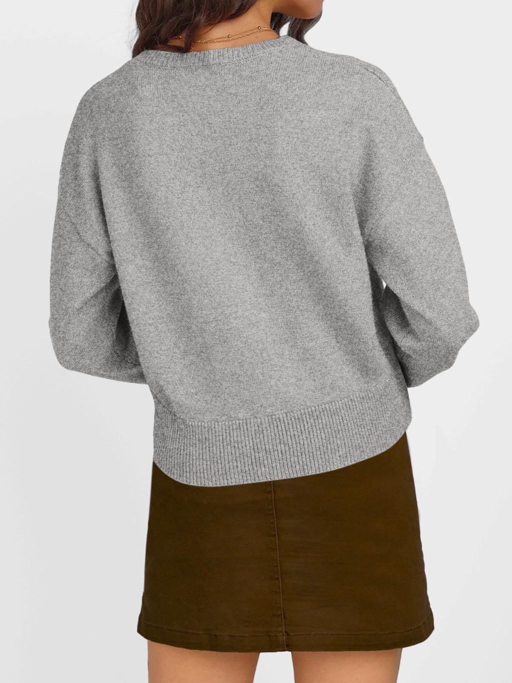 Cropped Knit Cardigan | Trendy Fall Sweater 2025