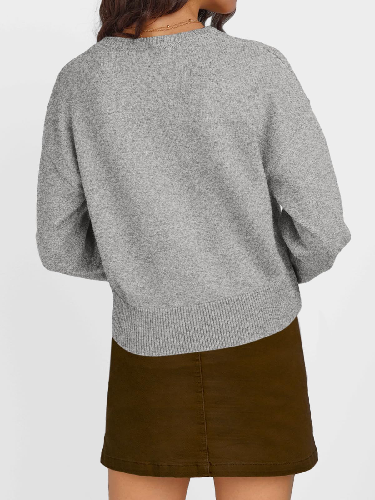 Cropped Knit Cardigan | Trendy Fall Sweater 2025