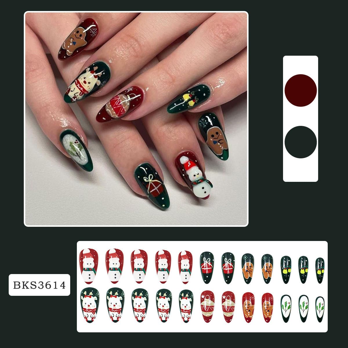 Festive Cheer Nails | Christmas Press-On Nail Set